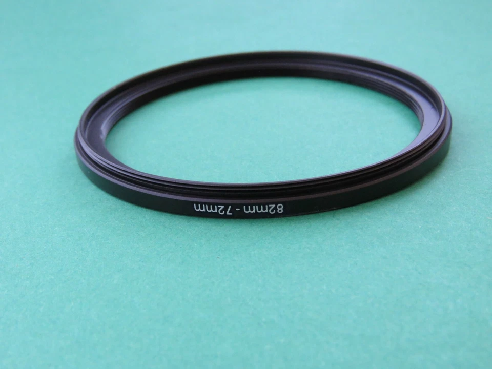 82mm-72mm 82-72 Stepping Step Down Male-Female Filter Ring Adapter 82mm-72mm - Image 2 of 2