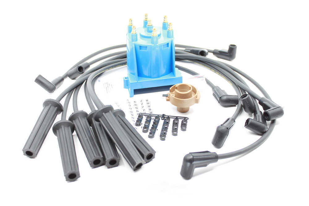 Distributor Cap / Rotor Kit / Spark Plug Wire Kit-United Tri-pak Tune-up Kit