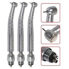 3x Dental push button High speed Handpiece large head Fit kavo quick coupler 4H