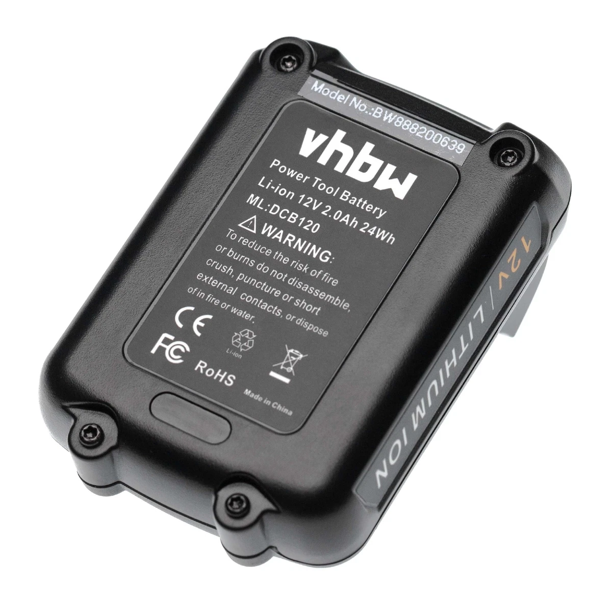 Battery for Dewalt DCF815S2 DCHJ061 DCHJ061B DCHJ060B DCHJ060C1 DCHJ060 12V