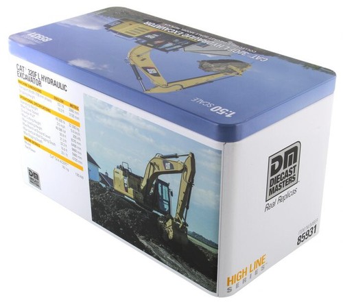 ,DIECAST MASTERS, Excavadora de cadenas CATERPILLAR CAT 320F L con conductor ... - Imagen 7 de 8