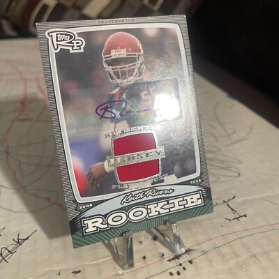 2008 Topps Progression Rookies Silver Jersey #14/20 Keith Rivers PR-KR Rookie RC