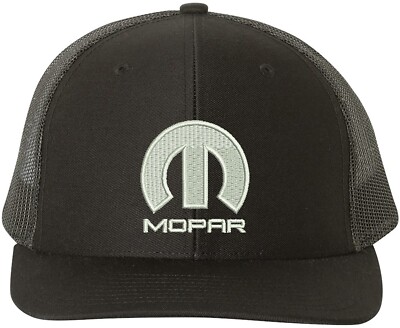 Mopar Performance Car Truck Richardson Embroidered One Size Fits All Trucker Hat