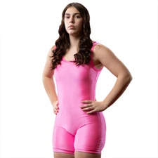 Matman Wrestling Singlet Women's Girls Heavyweight Spandex Weightlifting Singlet