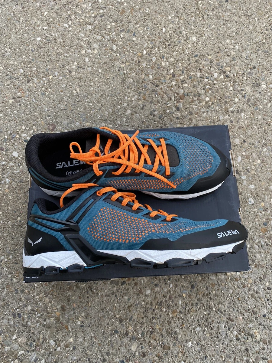Salewa Lite Train K Men s Size 8.5 EU 41 Hiking Shoe Malta Fluo