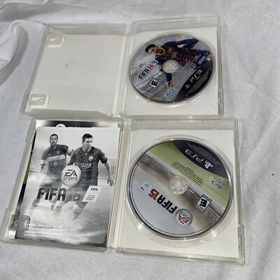 PS3 Lot Of Four Sport Games FIFA 14, 15, 16 & Madden NFL 25 All