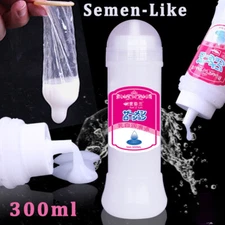 Sperm Lubricant Unscented Cum Realistic Semen Lube Couple Water-Based Personal
