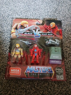 MEGA Probuilder Masters of the Universe He-Man Vs Beast Man Construction Set
