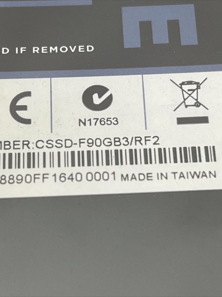 Genuine 90GB Corsair Force CSSD-F90GB3-BK 2.5" SATA3 SSD REFURBISHED - Image 4 of 4