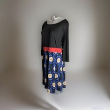 Spruce & Sage Geometric Printed Chelsea Dress PLUS Size 3X -NEW