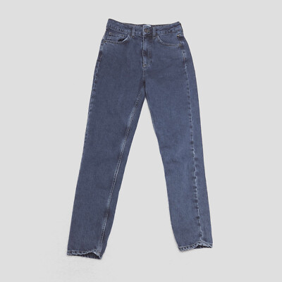 Urban Outfitters BDG Women's Size 26 Blue Tapered Dark Wash 100% Cotton Mom  Jean