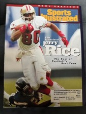 Jerry Rice Sports Illustrated, December 26, 1994