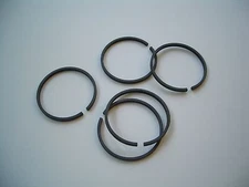 CAST IRON PISTON RINGS with Beveled Edges Set of 4 (Four) rings 1.500" x .09375"