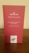 Star Trek U.S.S. Enterprise Metal Hallmark Keepsake Christmas Tree Ornament 2018