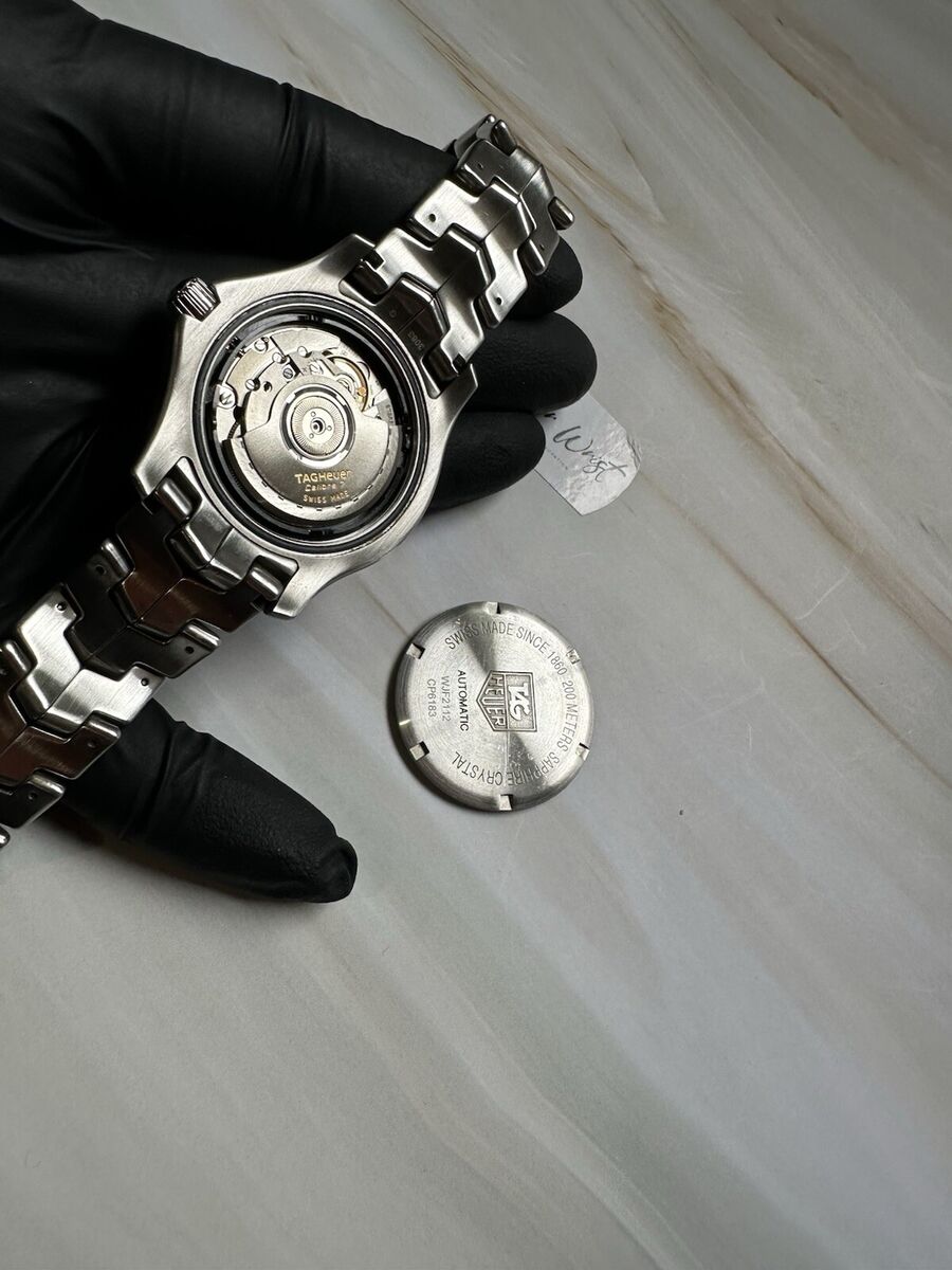 Tag Heuer Link WJF2112 Calibre 7 Stainless Steel Men's 40mm Tag Heuer Link WJF2112 Calibre 7 Stainless Steel Men's 40mm