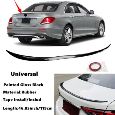46.85'' Fit For Mercedes E Class 17-20 Sedan Rear Tail Trunk Lip Spoiler Wing