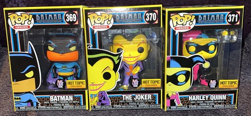Funko DC Blacklight Hot Topic Exclusive 