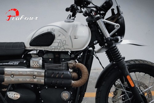 FIT For Street Twin 900 Speed Twin 900 Street Scrambler 900 High Mounted Fender - Picture 6 of 8