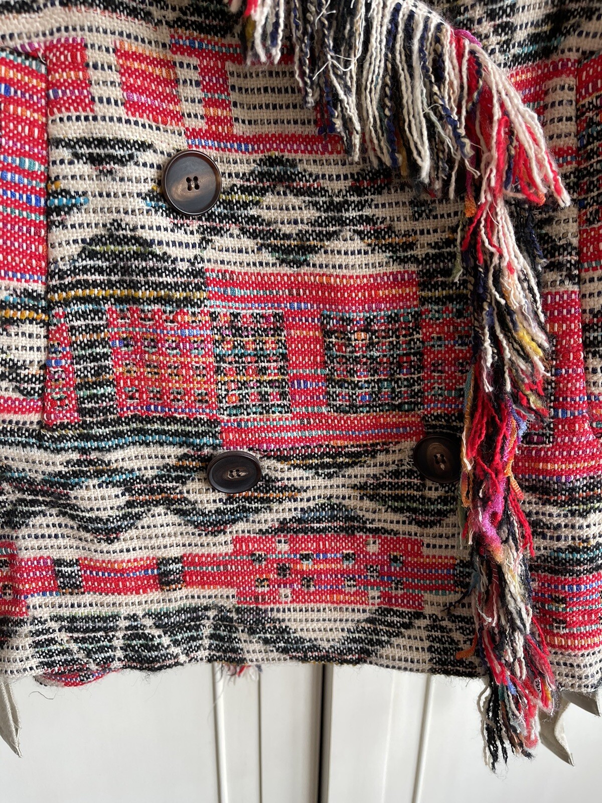 Zara Basic Outerwear Jacket Double Long Sleeve Fr… - image 10