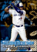 Vladimir Guerrero Jr. 2022 Topps 5x7 Welcome to the Show Gold #WTTS-24 /10