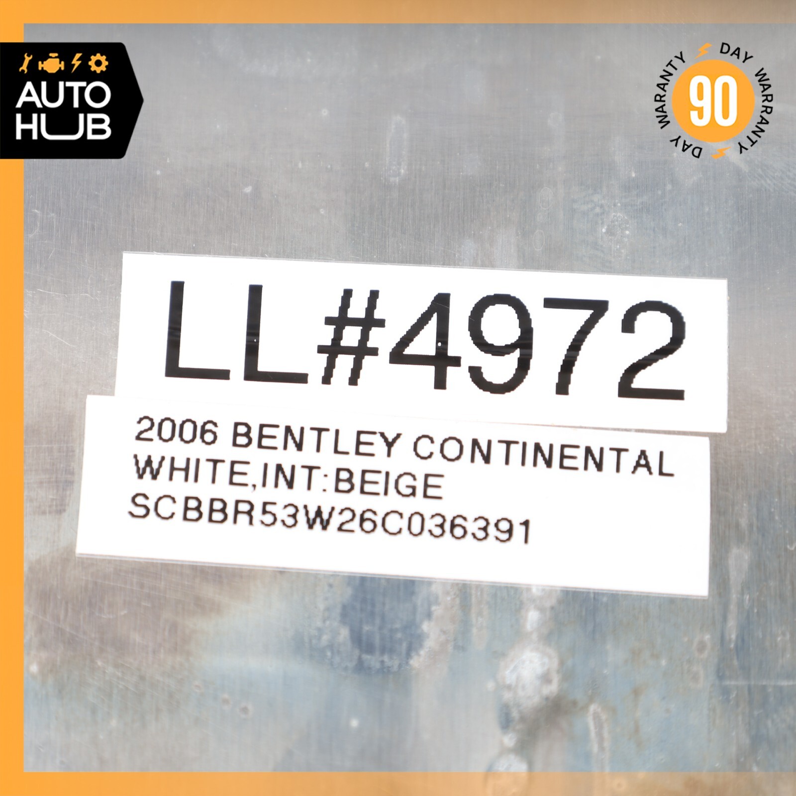 2006 Bentley Continental Flying Spur 6.0L W12 Engine Control Module ECU OEM 80k
