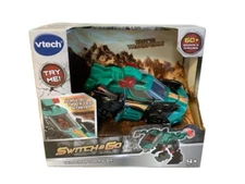 NEW VTech 80-195060 Switch & Go Transforming Velociraptor Racer sound effects