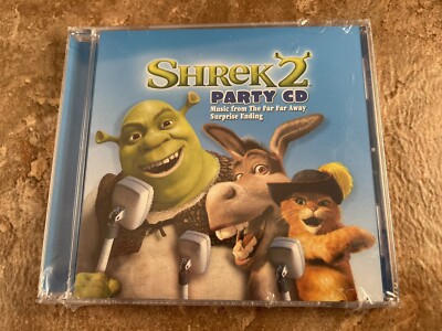 Shrek 2 PARTY CD Music From Far Far Away 2004 Dreamworks-Karaoke NEW SEALED