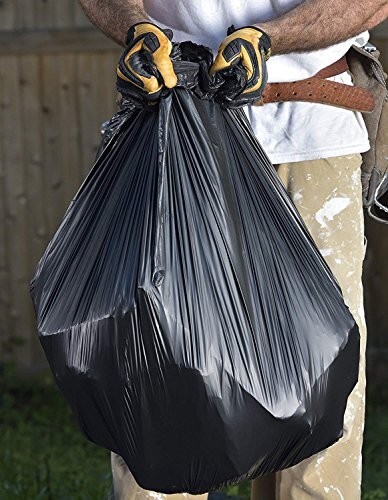Heavy Duty 55 Gallon Trash Bags - (Value 50 Pack) - 1.5 MIL equivalent Indust... - Picture 2 of 5