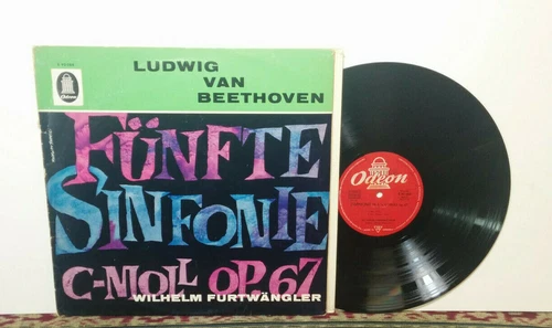 Beethoven, Wilhelm Furtwängler: Symphony No 5 - ODEON E 90 088 - NM- Classical