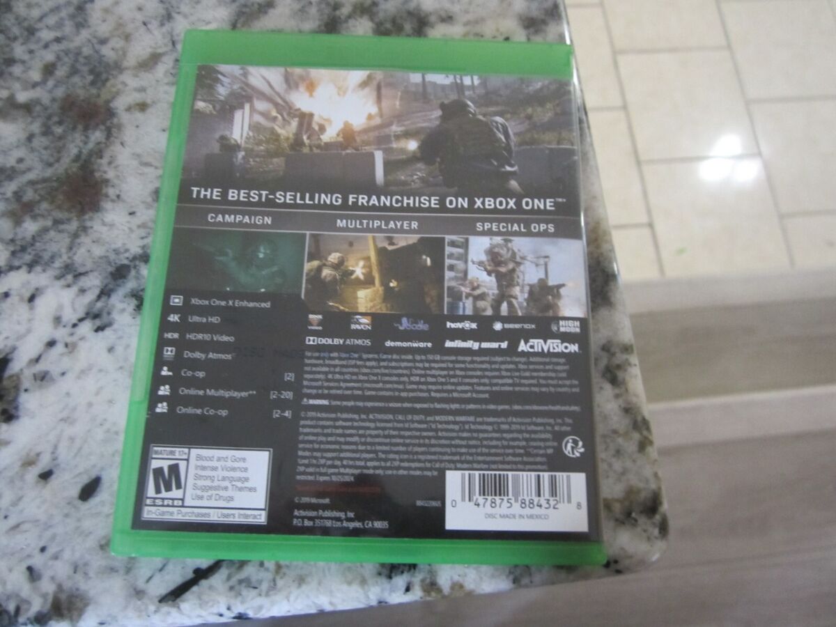 Call of Duty: Modern Warfare (Xbox One, 2019) 47875884328