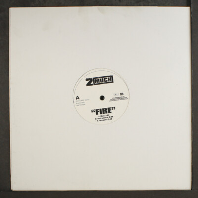 2 MUCH: fire MUSIC WORLD 12'' Single 33 RPM