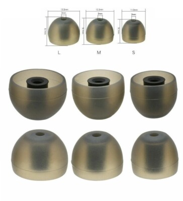 ear tips replacements for Beyerdynamic Byron BT earbuds small medium large
