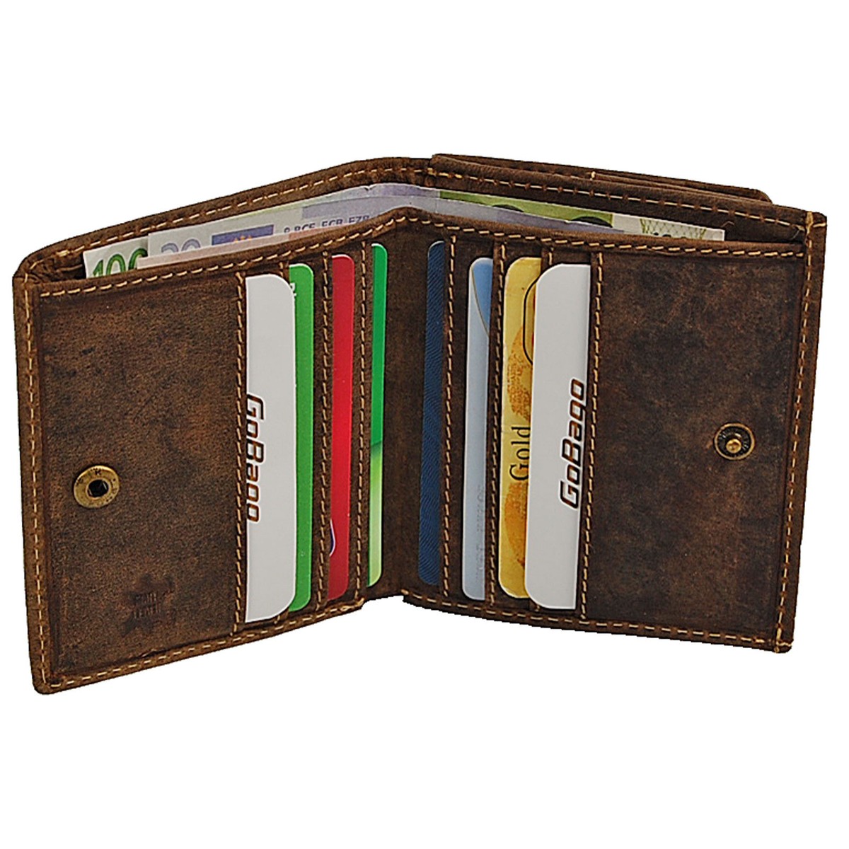 Portafoglio Uomo J.Jones Pelle Portafoglio Vera Pelle Borsa - Foto 9