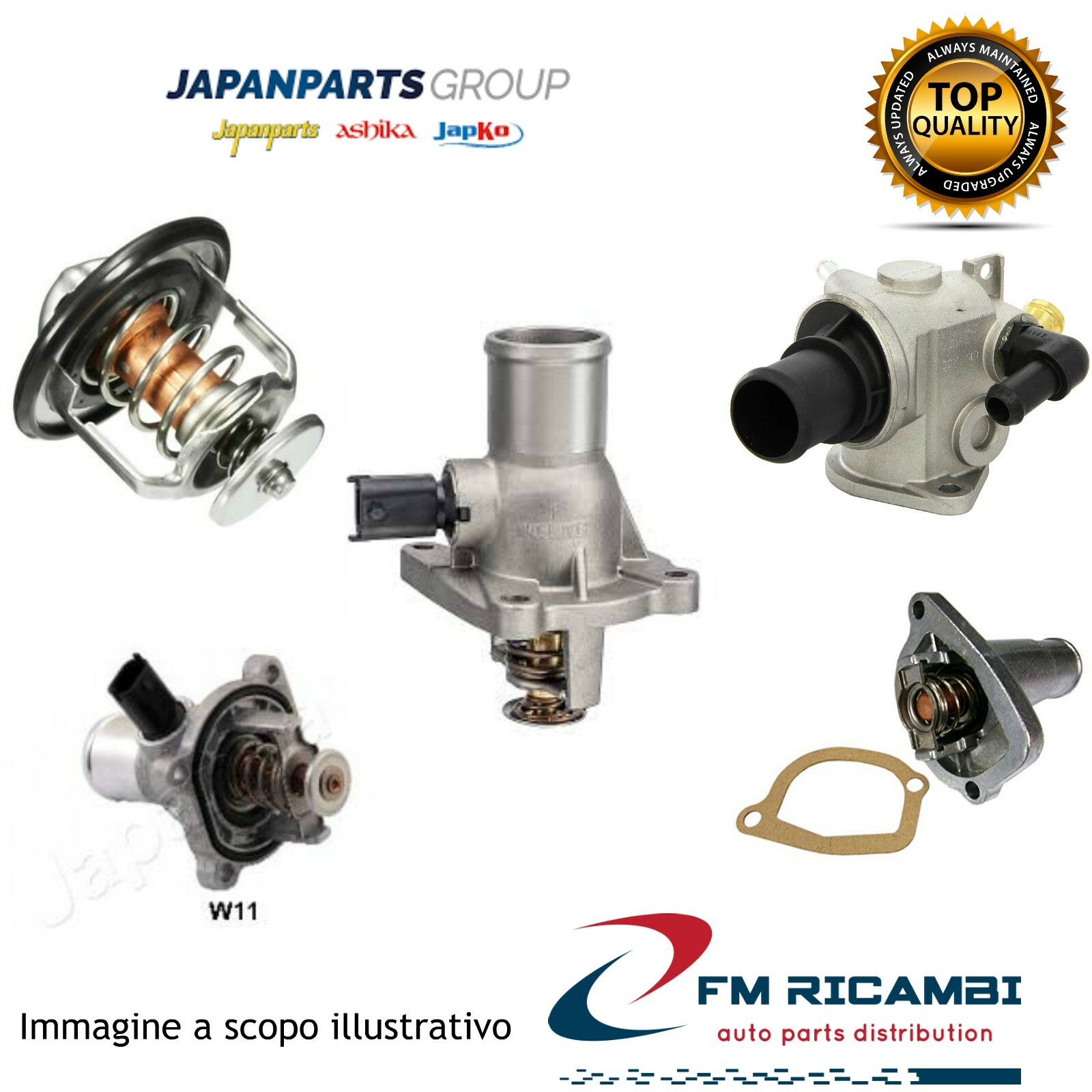 VA-072 JAPANPARTS Termostato DAIHATSU ROCKY Hard Top (F7  F8)  1985