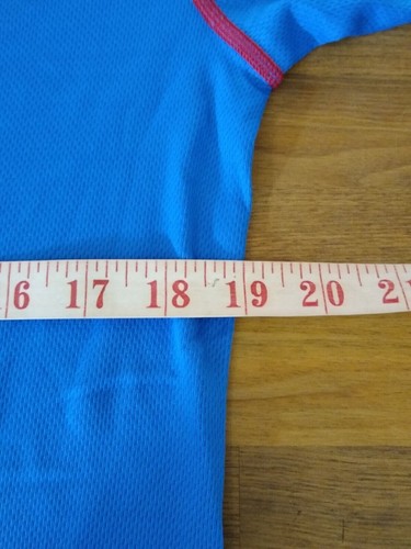 Top de running Helly Hansen azul 100% polipropileno. Reino Unido Hombre Talla XL - Imagen 7 de 9
