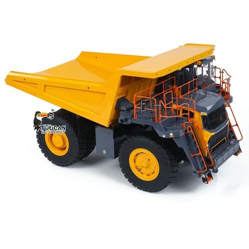 LESU 1/16 Aoue R100E Metal Hydraulic RC Mine Dump Truck RTR Car PL18EVLite Light - Picture 6 of 12