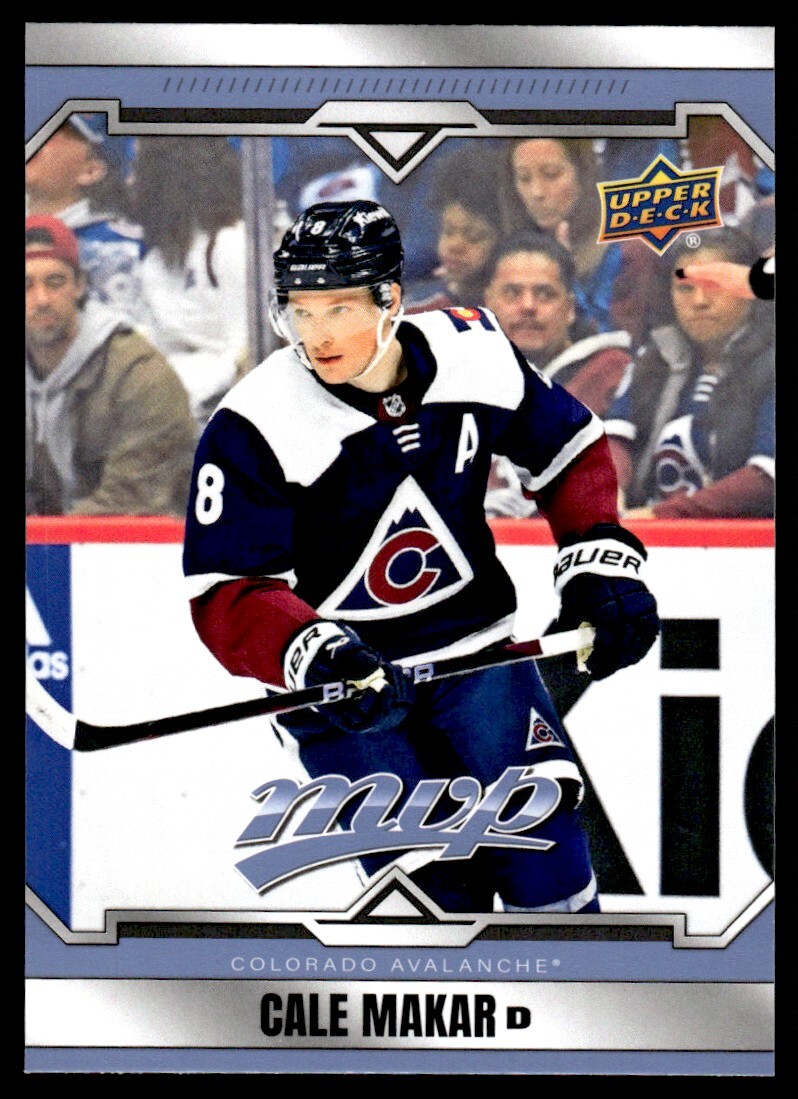 Cale Makar 2024-25 Upper Deck MVP #8 Colorado Avalanche | eBay