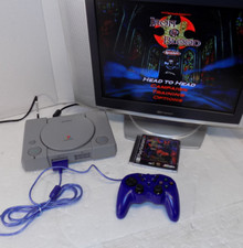 Sony PlayStation 1 PS1 with Game and Accessories
