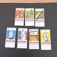 Postage Stamp Set MNH Antigua American Bicentennial 1976