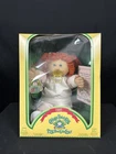 1985 Cabbage Patch Kids Doll With Red Hair Pacifier In Box Pink Outfit
