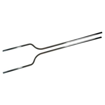 Door Panel Molding Deluxe Pair Mustang 1969-1970