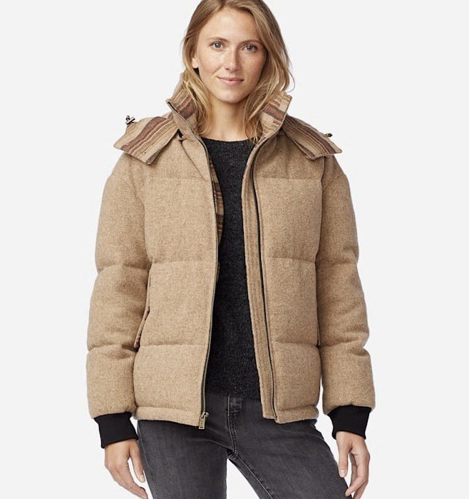 Pendleton Oak Brook Wool Down Puffer Jacket Large… - image 1