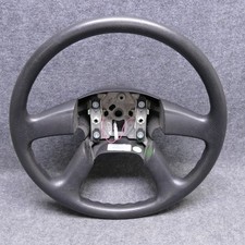 2002-2009 Chevy Trailblazer Envoy Black Rubber Steering Wheel 15188989 Oem 80028