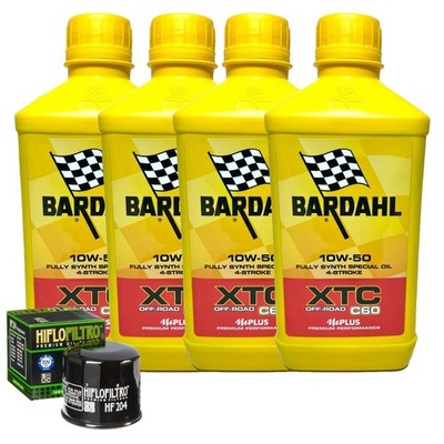 Bardahl XTC 10W50 Ölwechselkit Für Yamaha YXF1000 Wolverine RMAX 4 SE 2021