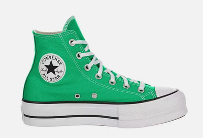 Converse Apex Green Chuck Taylor All Star Hi Top Platform Women Sneaker 9.5/7.5