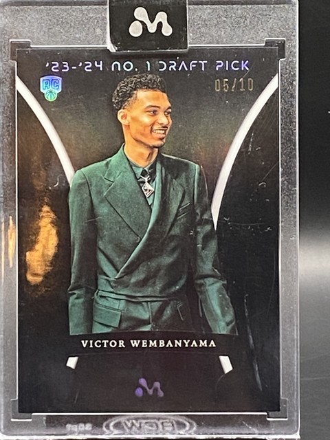 2024 TOPPS MERCURY VICTOR WEMBANYAMA RC 23'-24' NO. 1 DRAFT PICK 5/10 #2 SEALED