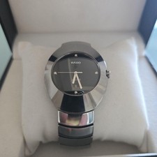 RADO Jubile Quartz Watch, Cleaned And Polished, Diamond, Titanium Ceramic