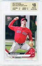 Walker Buehler Boston Red Sox 2025 Topps Road to Opening Day #OD-12 BGS 10 Card