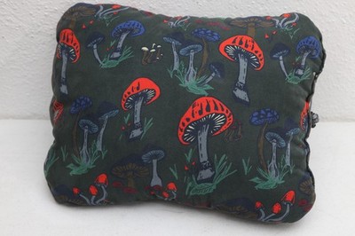 Thermarest SMALL PILLOW Fun camping compressable bed mushroom Therm camp fungi