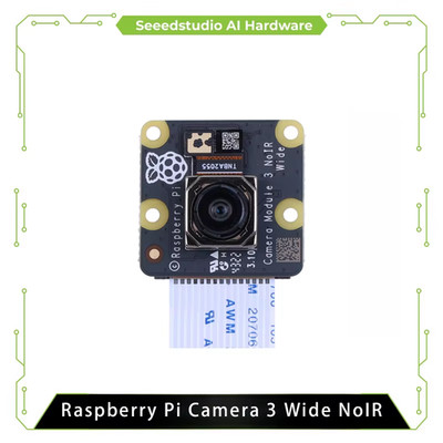 Raspberry Pi Camera Module 3 Wide NoIR - Sony IMX708, 4608 × 2592 pixels sensor 